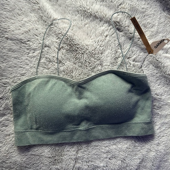 NEVER WORN! Super cute and sparkly going out top/bra! - Picture 1 of 4